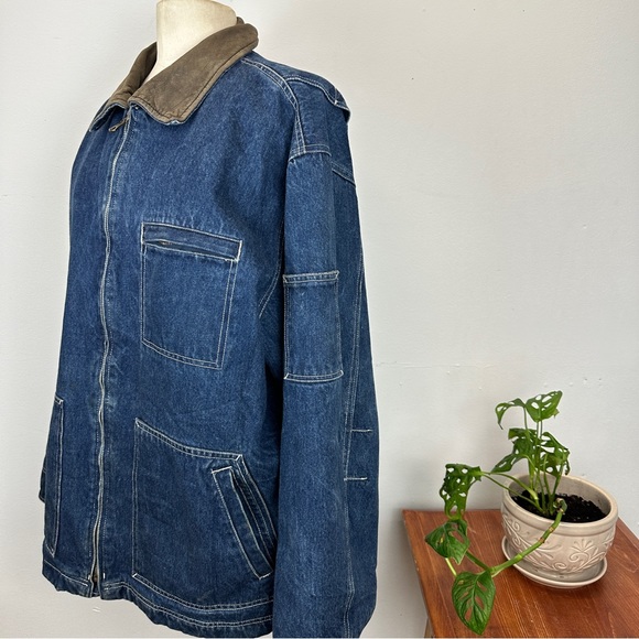 Vintage Gap Denim Lined Jacket - Picture 5 of 8